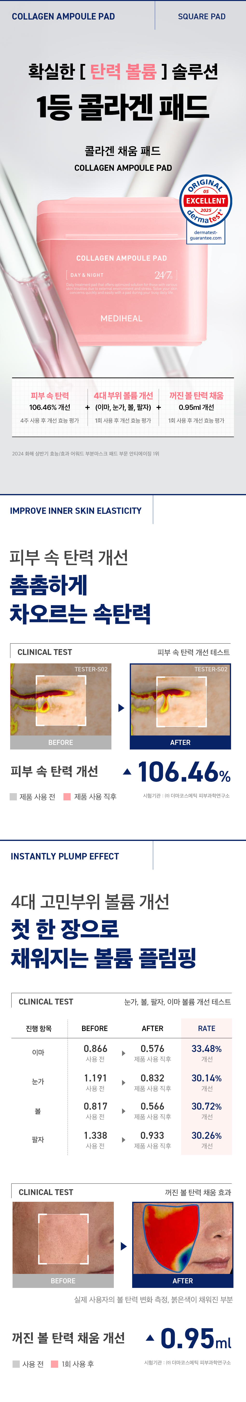 메디힐 네모패드 콜라겐