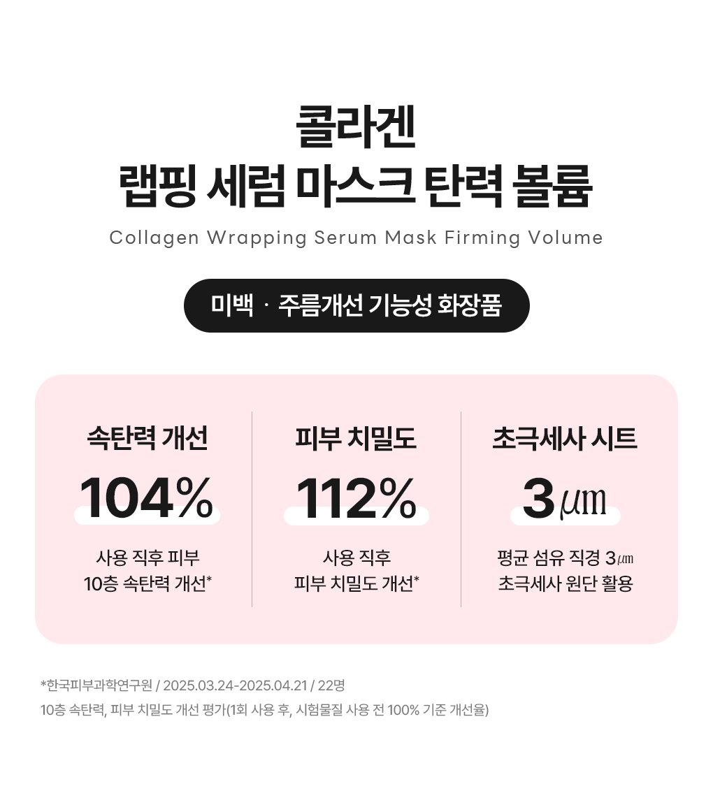 메디힐 랩핑 세럼 마스크 콜라겐 3